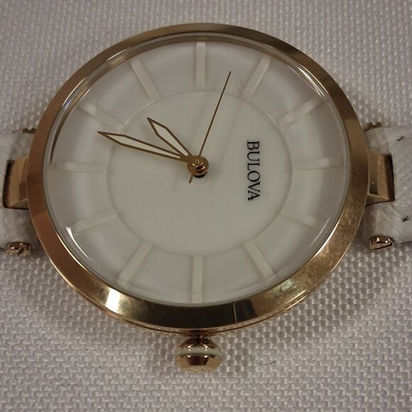 Bulova Women’s 97L140 Round Stainless Steel Watch – 38mm main image 7